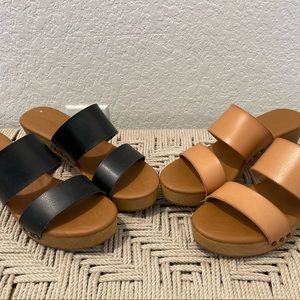 Mule Clog Heel Sandals
